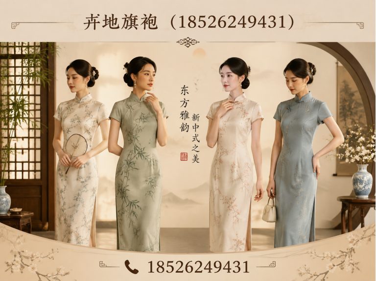河西区天津旗袍定制展示图
